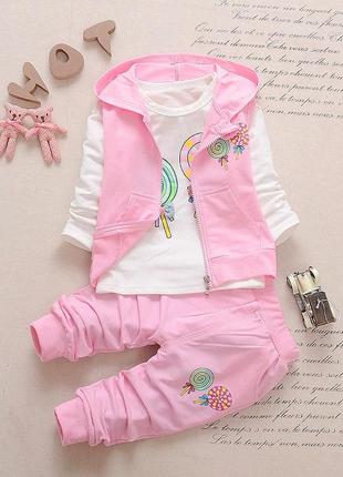 Костюм тройка на девочку