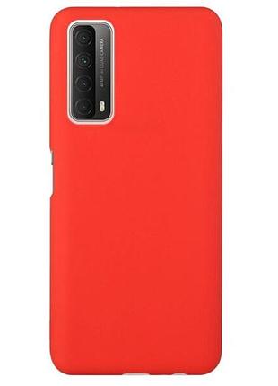 Чохол fiji soft для huawei p smart 2021 силікон бампер червоний