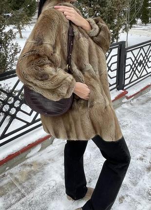 Шуба из натурального меха