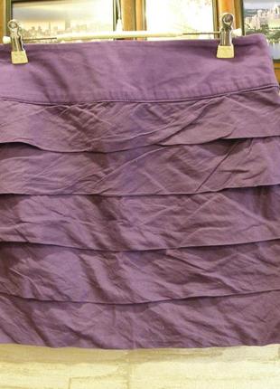 Фиолетовая юбка1 фото