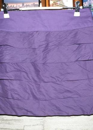 Фиолетовая юбка4 фото