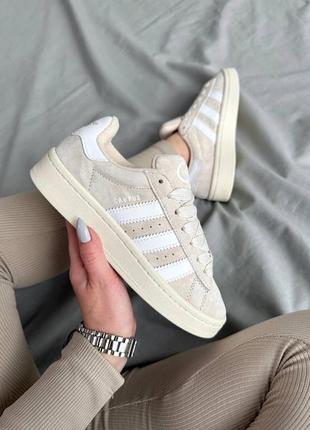 Кроссовки adidas campus beige