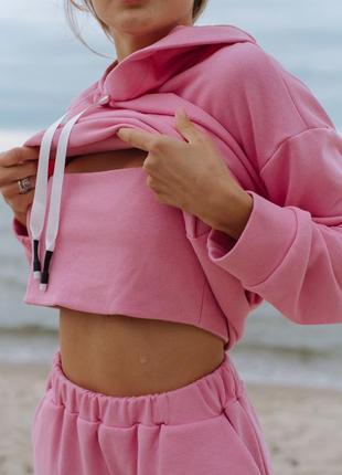 Бомбовый костюмчик спортивный прогулочный летний тройка