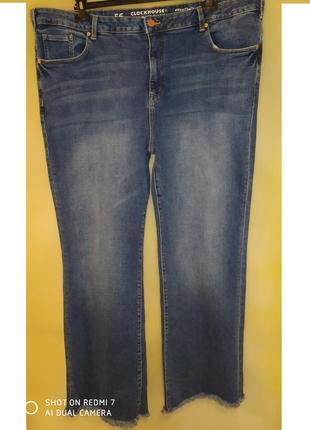 Широкі джинси труби р 58 - 623 фото