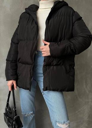 Теплая дутая курточка, станет твоей любимой в гардеробе, удобная, подходит на сильные морозы4 фото
