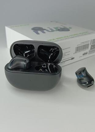 Беспроводные вкладыши блютуз наушники borofone bw39 с микрофоном для андроид и ios tws в кейсе черные