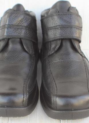 Зимние ботинки jomos кожа сделаны в германии 41р натур мех4 фото