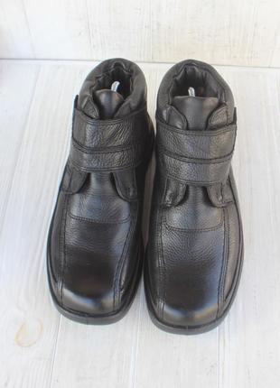 Зимние ботинки jomos кожа сделаны в германии 41р натур мех5 фото