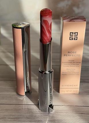 Бальзам для губ givenchy le rose perfecto baume