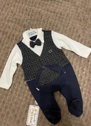 Святковий чоловічок для хлопчика з шапочкою