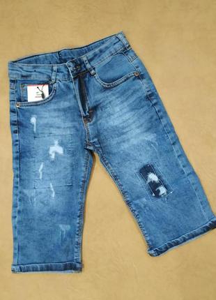 Джинсові бриджі