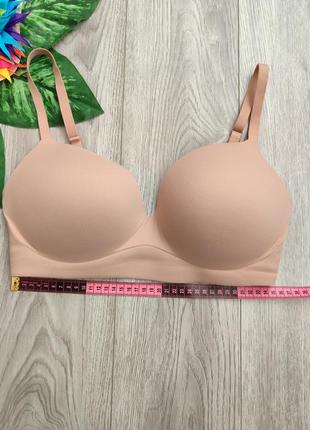 Бесшовный телесный бюстгальтер victoria’s secret 34dd/75f3 фото