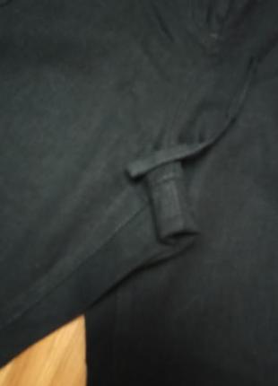 Черные брюки лен вискоза 16 размер6 фото