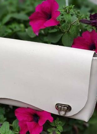 Кожаный клатч