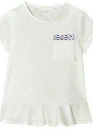 Новая футболка, блузка lupilu р.110-116 на 4-6 лет