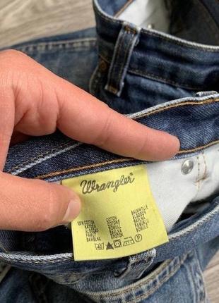 Wrangler washed denim vintage 90s buggy jeans вранглер джинси8 фото