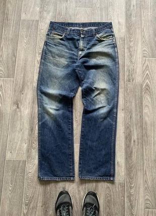 Wrangler washed denim vintage 90s buggy jeans вранглер джинси2 фото