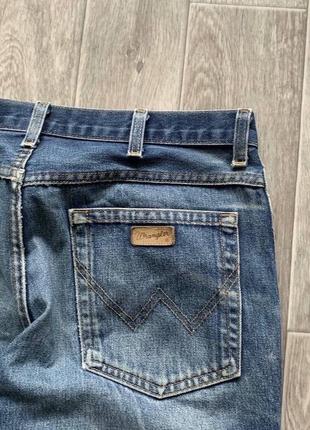 Wrangler washed denim vintage 90s buggy jeans вранглер джинси5 фото