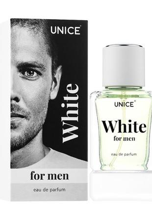 Парфюмированная вода unice white for men, 50 мл