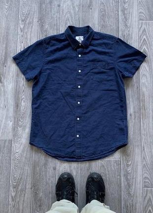 Timberland vintage jean shirt джинсовая винтажная рубашка тимберленд