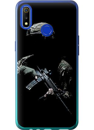 Чехол силиконовый патриотический на телефон realme 3 защитник v3 "5226u-1869-58250"