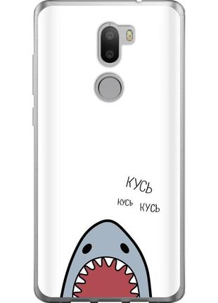 Чехол силиконовый на телефон xiaomi mi 5s plus акула "4870u-396-58250"