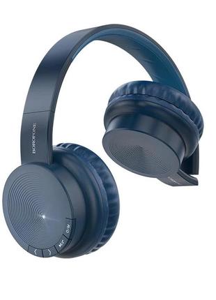 Ігрові навушники borofone bluetooth бездротові великі для пк 8 годин  накладні геймерські для комп'ютера7 фото