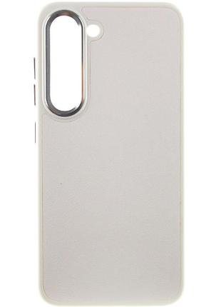 Уценка кожаный чехол bonbon leather metal style для samsung galaxy s23