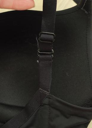 Черный бюстгальтер базовый бюст гладкий лиф wonderbra 32f 70f5 фото
