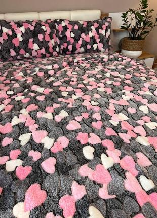 Двусторонние серьги клевер