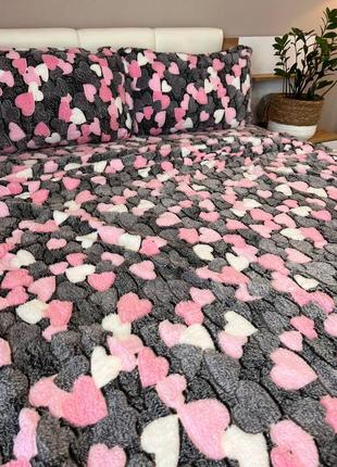 Двусторонние серьги клевер