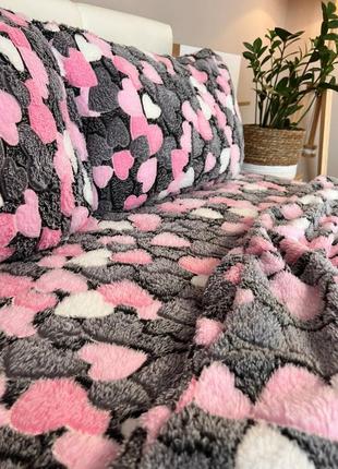 Двусторонние серьги клевер