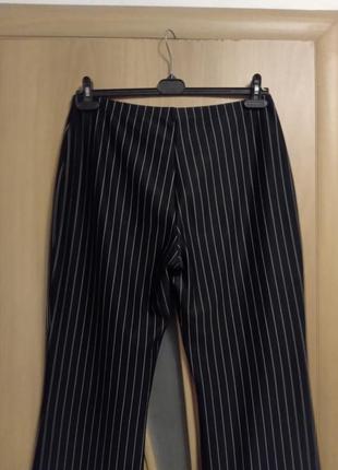 Классные трикотажные штаны в полоску, размер 167 фото