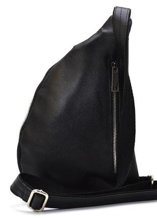 Рюкзак на одне плече з кінської шкіри ga-3025-3md бренд tarwa r_22392 фото