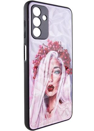 Tpu+pc чохол prisma ladies для samsung galaxy a24 4g ukrainian girl, tpu+pc