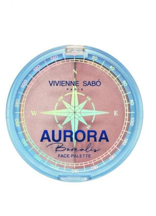 Палетка для скульптуровання обличчя viviene sabo borealis