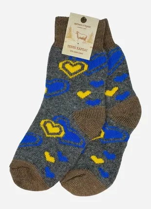 Шерстяные женские носки тепло карпат love uk 36-40