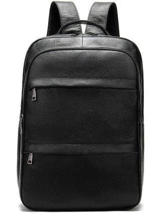 Рюкзак vintage 14696 шкіряний чорний