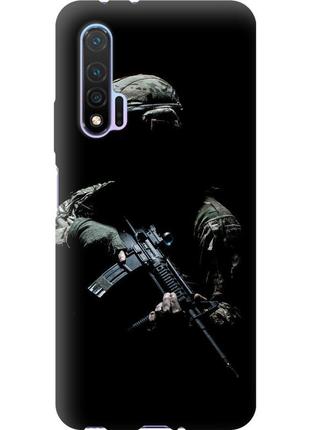 Чохол силіконовий патріотичний на телефон huawei nova 6 захисник v3 "5226u-1821-58250"