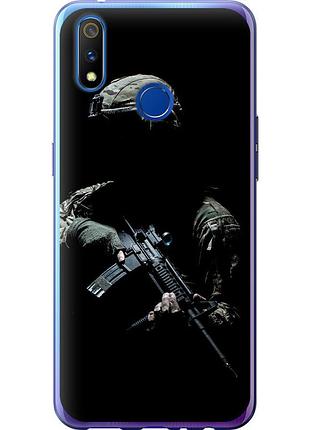 Чехол силиконовый патриотический на телефон realme 3 pro защитник v3 "5226u-1863-58250"