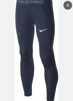 Мужские спортивные лосины nike pro (m)