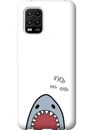 Чехол силиконовый на телефон xiaomi mi 10 lite акула "4870u-1924-58250"