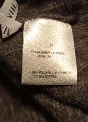 100%кашемировый свитерик джемпер премиум бренда hemisphere,p.34/s5 фото
