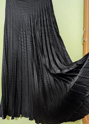 Длинная юбка плиссе1 фото