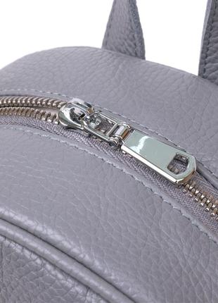 Практичный женский рюкзак shvigel 16323 серый6 фото