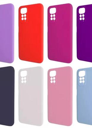 Чехол silicone case для xiaomi redmi note 12 pro 4g