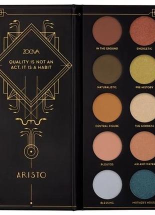 Палетка тіней для повік zoeva aristo eyeshadow palette оригінал