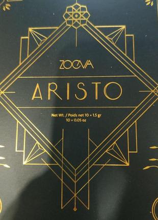 Палетка тени для век zoeva aristo eyeshadow palette оригинал4 фото