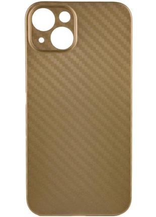 Чохол k-doo air carbon series для apple iphone 13 (6.1") gold sunset