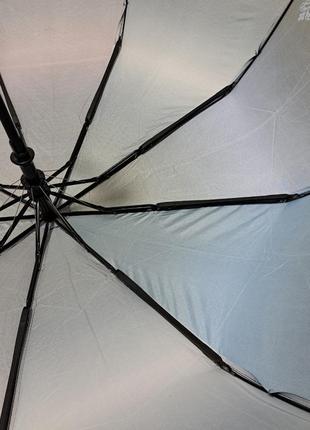 Женский зонт полуавтомат toprain омбре радужный атлас #042516 фото
